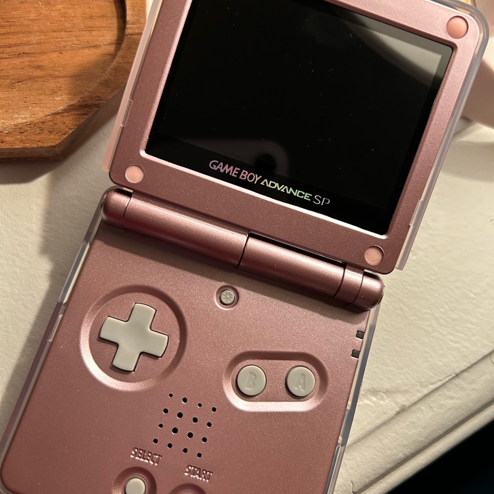 Pink Nintendo Game Boy Advance SP
